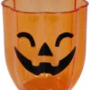 Halloween Kürbis Becher -Halloween Lieferungen halloween pumpkin kunststoff becher halloween pumpkin plastic mug halloween kuerbis tischdeko 53237