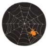 Halloween Platzdecke Mit Spinne & Spinnweben 38cm -Halloween Lieferungen halloween spinnweben platzdecke 38cm halloween spiderweb round placemat halloween deko und halloween homeware 54132