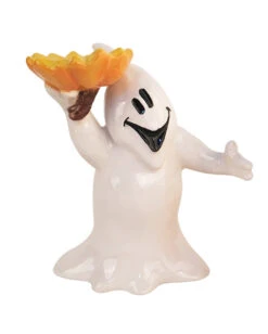 Happy Halloween Kürbisgeist Salz & Pfefferstreuer -Halloween Lieferungen happy halloween geister salz und pfefferstreuer halloween wohnungsdeko und homeware halloween ghost salt pepper set 54642 3