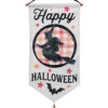 Hexen Banner Happy Halloween 1 Hexen Banner Happy Halloween -Halloween Lieferungen happy halloween hexe banner happy halloween witch canvas banner halloween wanddeko 53051