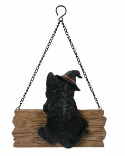 Kätzchen Mit Happy Halloween Schild -Halloween Lieferungen happy halloween kaetzchen mit schild happy halloween kitten with sign halloween deko 51343 03