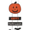 Happy Halloween Hängeschild Mit Kürbis 30cm -Halloween Lieferungen happy halloween kuerbis haengeschild happy halloween pumpkin sign kinderfreundliche halloween deko 53142 01