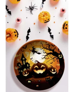 Happy Halloween Kürbis Schale -Halloween Lieferungen happy halloween kuerbis schuessel happy halloween pumpkin bowl halloween trick or treat schale 53206