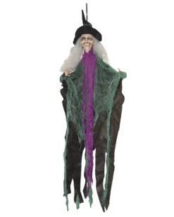 Hexe Mit Positionierbaren Armen & Fetzenkleid -Halloween Lieferungen hexe mit biegsamen armen und fetzenkleid hexe with flexible arms and tattered dress halloween deko 54122 03