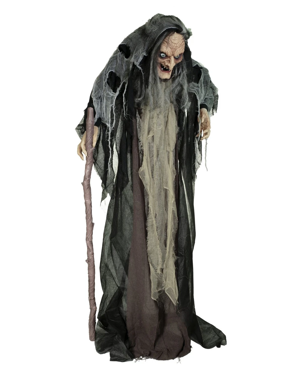 Halloween Figur Hexe Nahema 163cm 3 Halloween Figur Hexe Nahema 163cm