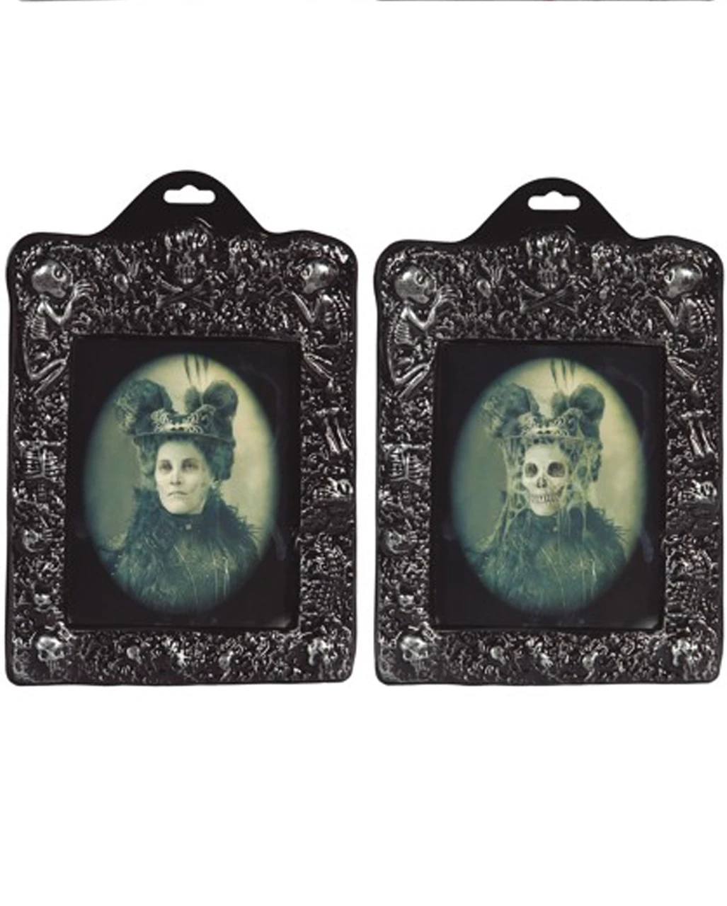 Skelett Gräfin Hologramm Wandbild 22x30 Cm 3 Skelett Gräfin Hologramm Wandbild 22x30 Cm