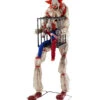 Killer Clown Mit Clown In Käfig Animatronic -Halloween Lieferungen horror clown mit clown in kaefig animatronic horror clown with clown in cage 38869 01