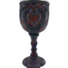Gothic Kelch Mit Drachen Herz -Halloween Lieferungen horrorshop com drachenkelch loving dragons gothic kelch mit drachenherz fantasy sammelfiguren kaufen bild1 27107