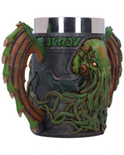 Gefäß Des Cthulhu Bierkrug -Halloween Lieferungen james ryman cthulhu krug james ryman cthulhu tankard horror klassiker geschenkartikel bierkrug 53592 4