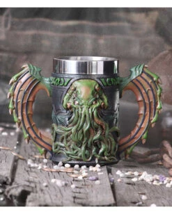 Gefäß Des Cthulhu Bierkrug -Halloween Lieferungen james ryman cthulhu krug james ryman cthulhu tankard horror klassiker geschenkartikel bierkrug 53592 7
