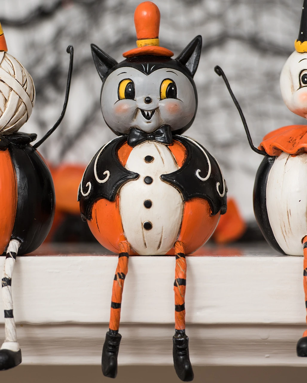 Johanna Parker Kürbis Dracula Vintage Figur 4 Johanna Parker Kürbis Dracula Vintage Figur – Bild 2