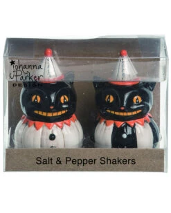 Salz & Pfefferstreuer Johanna Parker Katzen -Halloween Lieferungen johanna parker katzen salz und pfefferstreuer johanna parker vintage cat salt and pepper shakers 52950 2
