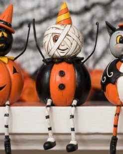 Johanna Parker Kürbis Mumie Vintage Figur 5 Johanna Parker Kürbis Mumie Vintage Figur -Halloween Lieferungen johanna parker mumie pumpkin body vintage figur mummy pumpkin body vintage figure halloween dekoration 52923 2