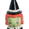 Johanna Parker Vintage Süßigkeitenbehälter Hexe -Halloween Lieferungen johanna parker vintage hexe suessigkeiten behaelter witch candy jar trick or treat schale 53019