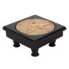 Kleiner Altar Tisch Mit Pentagramm -Halloween Lieferungen kleiner pentagramm altar tisch small altar table with pentagram wicca wohnaccessoire 50701 01