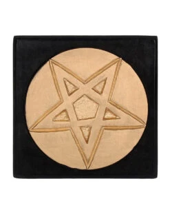 Kleiner Altar Tisch Mit Pentagramm 6 Kleiner Altar Tisch Mit Pentagramm -Halloween Lieferungen kleiner pentagramm altar tisch small altar table with pentagram wicca wohnaccessoire 50701 02