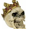 Totenschädel Mit Krone -Halloween Lieferungen kleiner totenkopf mit krone totenschaedel mit koenigskrone skull with crown 29415
