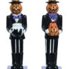 Kürbis Figur Mit Zylinder Und Anzug 2 Kürbis Figur Mit Zylinder Und Anzug -Halloween Lieferungen kuerbis gentleman mit zylinder dekofigur pumpkin gentleman with top hat figure halloween deko 53041