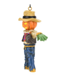 Kürbis Vogelscheuche Christbaumkugel 9,5cm 12 Kürbis Vogelscheuche Christbaumkugel 9,5cm -Halloween Lieferungen kuerbis vogelscheuche weihnachtskugel halloween und horror weihnachtsdeko scarecrow ornament 54755 5