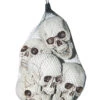 Kunststoff Totenköpfe 6 Stück -Halloween Lieferungen kunststoff totenschaedel 6 stueck halloween totenkoepfe bag of skulls 38412