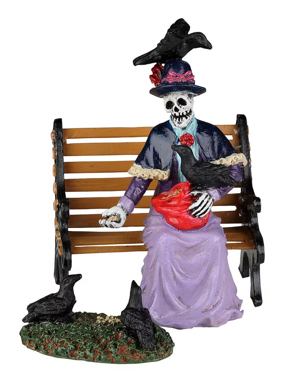 Lemax Spooky Town - Raben Fütterung 2 Lemax Spooky Town - Raben Fütterung