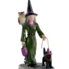 Lemax Spooky Town - Hexen Einkauf -Halloween Lieferungen lemax spooky town figur witch shopping halloween dekoration spooky town figurine 53621 01