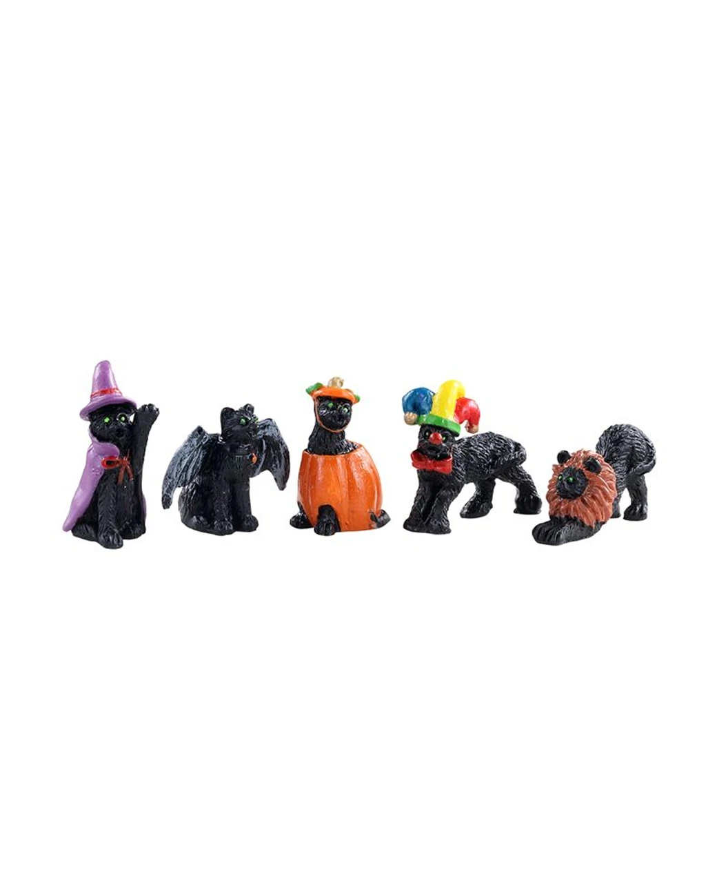 Lemax Spooky Town - Halloween Katzen 5er Set 3 Lemax Spooky Town - Halloween Katzen 5er Set