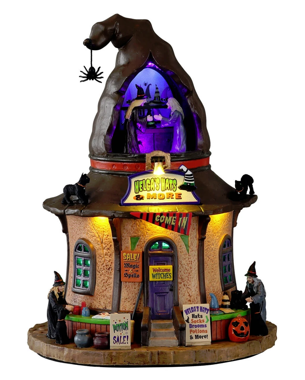 Lemax Spooky Town - Helga's Hüte 3 Lemax Spooky Town - Helga's Hüte