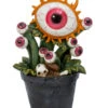 Halloween Pflanze Mit Leuchtendem Augapfel 22cm -Halloween Lieferungen leuchtende augapfel halloween pflanze 22cm lighted resin potted halloween critter fleischfressende pflanze deko 54267