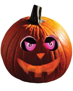 Lila Halloween Kürbis Augen Leuchtend 5 Lila Halloween Kürbis Augen Leuchtend -Halloween Lieferungen leuchtende halloween kuerbis augen purple eerie pumpkin eyes purple lila halloween pumpkin augen 54206 2