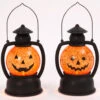Leuchtende Wasserkugel Halloween Kürbis Laterne 20cm -Halloween Lieferungen leuchtende halloween kuerbis wasserkugel laterne 20cm lighted halloween spinning water globe pumpkin lantern 54173 neu