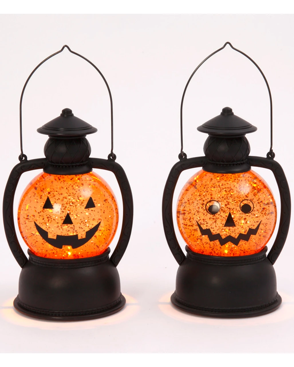 Leuchtende Wasserkugel Halloween Kürbis Laterne 20cm 3 Leuchtende Wasserkugel Halloween Kürbis Laterne 20cm