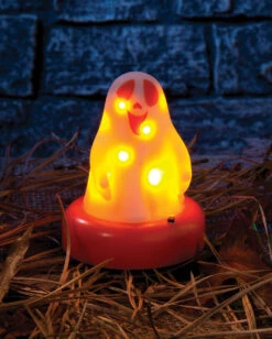 Orange Leuchtendes Halloween Gespenst -Halloween Lieferungen leuchtendes grusel gespenst orange 37470 1