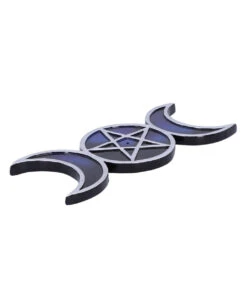 Lunar Trinity Räucherstäbchen Halter 21,5cm 11 Lunar Trinity Räucherstäbchen Halter 21,5cm -Halloween Lieferungen lunar trinity raeucherstaebchenhalter lunar trinity incense burner gothic deko 54012 03