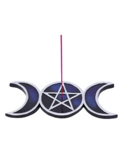 Lunar Trinity Räucherstäbchen Halter 21,5cm 15 Lunar Trinity Räucherstäbchen Halter 21,5cm -Halloween Lieferungen lunar trinity raeucherstaebchenhalter lunar trinity incense burner gothic deko 54012 07