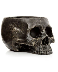 Marmorierter Gothic Totenschädel Pflanzentopf 13 Marmorierter Gothic Totenschädel Pflanzentopf -Halloween Lieferungen marmorierter gothic totenkopf pflanzenschale gothic totenschaedel pflanzenschale gothic skull plant pot 54615 06
