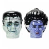 Frankenstein Pärchen Salz & Pfefferstreuer -Halloween Lieferungen mr und mrs frankenstein salz und pfefferstreuer mr and mrs frankenstein salt and pepper shakers 51637 01