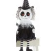 Frau Knochenhexe Kantenhocker Figur 40cm 2 Frau Knochenhexe Kantenhocker Figur 40cm -Halloween Lieferungen mrs bone skully kantenhocker figur 40cm mrs boneskully sitting figure halloween skeletthexe figur halloween deko kinder 53801