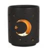 Mond & Sterne Teelichthalter -Halloween Lieferungen mystischer mond teelichthalter mystical moon tealight holder halloween tischdeko gothic dekoration 50819 01