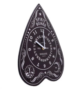 Hexenbrett Wanduhr 34cm -Halloween Lieferungen ouija board wanduhr hexenbrett wanduhr wahrsagebrett wanduhr spirit board wallclock 53300 04