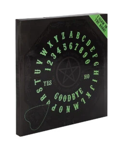 Octagon Hexenbrett Glow In The Dark -Halloween Lieferungen ouija octagon wahrsagebrett glow in the dark octagon spirit board glow in the dark 50661 02