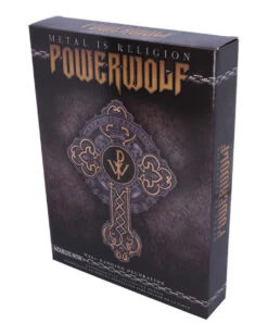 Powerwolf Metal Is Religion Wandbild 31cm -Halloween Lieferungen powerwolf metal is religion wand relief powerwolf metal is religion wall plaque powerwolf merchandise 51499 06