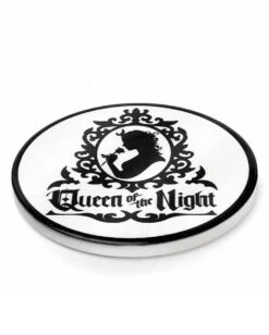Königin Der Nacht Untersetzer -Halloween Lieferungen queen of the night untersetzer queen of the night coaster gothic homeware halloween homeware 51688 02
