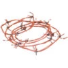 Rostiger Stacheldraht 30m -Halloween Lieferungen rostiger stahldraht 30m barbed wire rusted stahl stacheln stacheldraht rostig 13799