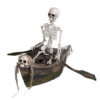 Skelett Im Boot Halloween Animatronic 1 Skelett Im Boot Halloween Animatronic -Halloween Lieferungen ruderndes skelett im boot animatronic halloween skeleton animatronic halloween und horror deko 53957