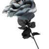 Schwarz/Graue Rose Mit Auge -Halloween Lieferungen schwarz rote rose mit augapfel schwarz rote rose mit auge black red rose with eyeball 39095 04