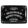 Schwarze Hexenbrett Keramik Schmuckschale -Halloween Lieferungen schwarze ouija brett keramik schmuckschale black spirit board trinket dish gothic wohnaccessoire 51195 01