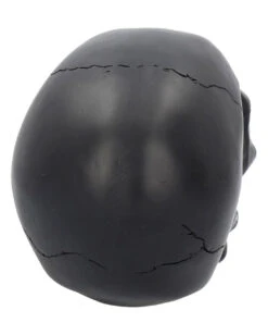 Schwarzer Totenschädel Mit Goldener Rose 15cm 12 Schwarzer Totenschädel Mit Goldener Rose 15cm -Halloween Lieferungen schwarzer totenkopf mit goldener rose black skull with golden rose gothic deko gothic totenkopf 54621 05