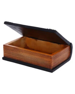 Schwarzes Buch Magischer Sprüche Schmuckschatulle -Halloween Lieferungen schwarzes buch der zaubersprueche schatulle gothic und wicca deko und geschenkartikel 52219 5