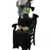 Sitzende Hexe Mit Schnappkopf 2 Sitzende Hexe Mit Schnappkopf -Halloween Lieferungen sitzende hexe mit schnappkopf sitting witch with snapping head halloween animatronic 38879 01